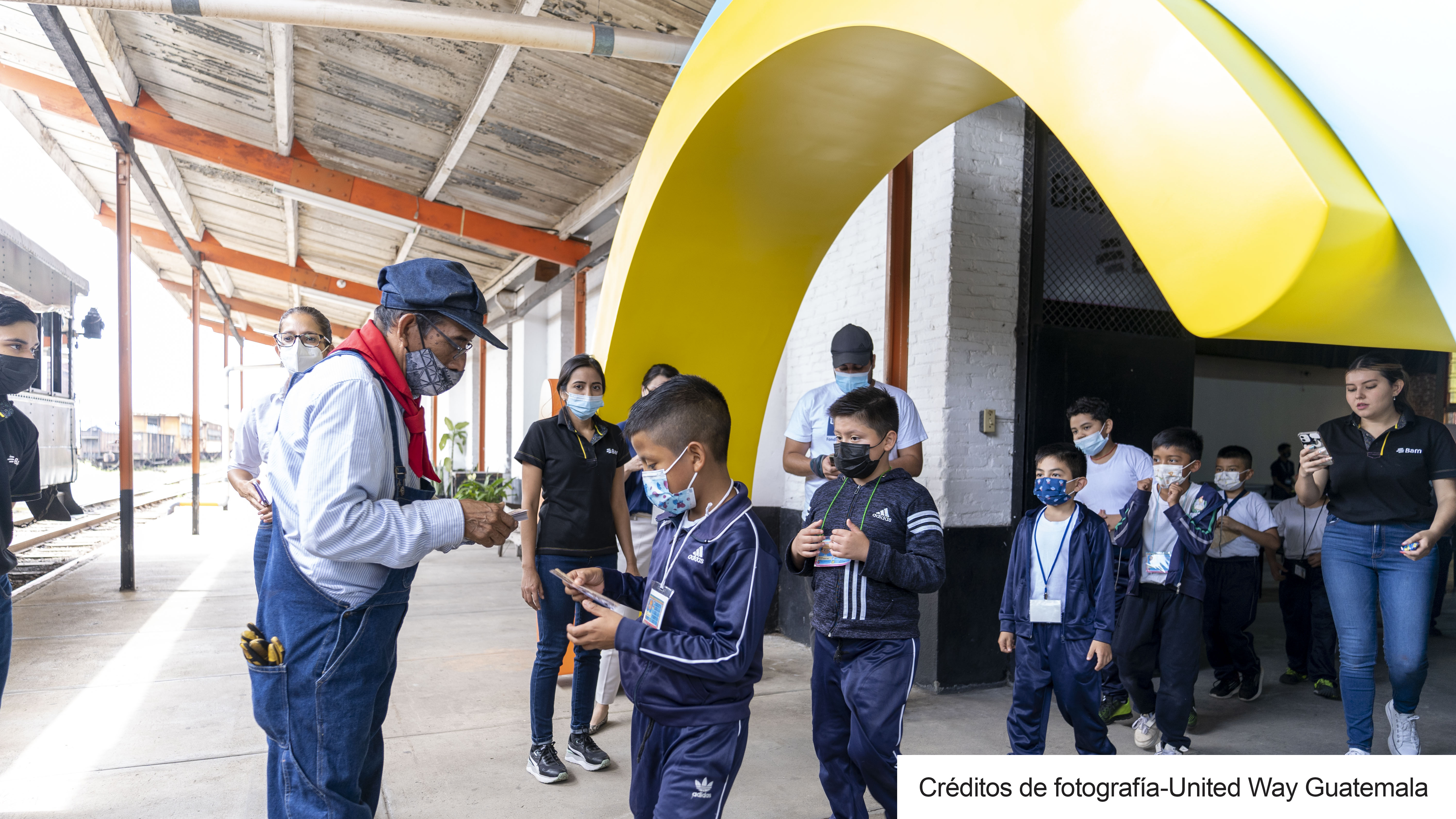 Bam y United Way Guatemala comparten un día divertido y de aprendizaje con niños, en La Ruta al Bienestar Bam